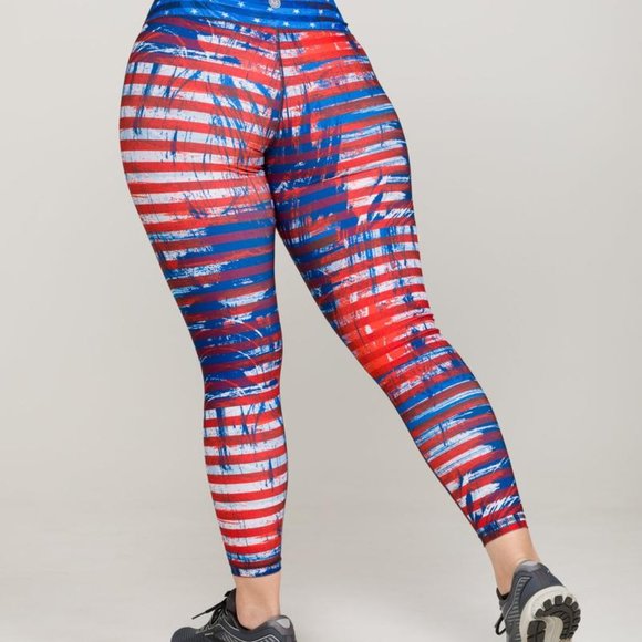IAB FLEX HIGH-WAISTED LEGGING PATRIOT 12/XL - Picture 7 of 8